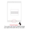 Digitizer Screen Replacement for iPad Mini 1 2 Mini1 A1432 A1454 A1455 Mini2 A1489 A1490 A1491 Touch Screen Glass Panel with Home Button and IC Connector Touchscreen Free Tools Kits (White) view 3