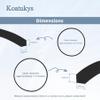Koatukys CDP-CX400 Belt for Sony CD Player Model CDP-CX400 CDP-CX450 CDP-CX455 CDP-M333ES CDP-M400CS CDP-M555ES CDP-CX777ES CDP-CX985V CDP-CX995V 421606101 (4/Pack) view 4