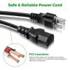 12V 5A Power Supply - LeTaoXing AC 100-240V to DC 12V5A 60W Switching Power Adapter 12 Volt Transformers A Universal with 5.5x2.1mm dc 8 Way 1 Female to 8 Male Power Splitter Cable 8CH view 4