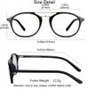 WANXIN Blue Light Blocking Glasses, Anti Eyestrain, TV Glasses for Women Men, Anti UV, Anti Glare view 4