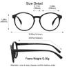 Blue Light Blocking Glasses, Anti Eyestrain, TV Glasses for Women, Anti UV, Anti Glare view 4