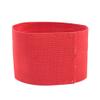 Good Texture 12.2x2.6 in Nylon Hook&Loop Lightweight Bright Colors Player Bands, Portable Captain Arm Bands, for Adult for Youth(red) view 2
