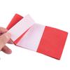 Good Texture 12.2x2.6 in Nylon Hook&Loop Lightweight Bright Colors Player Bands, Portable Captain Arm Bands, for Adult for Youth(red) view 4