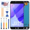 TFT Material for Samsung Galaxy J3 2017 Prime J327 Screen Replacement LCD Emerge J327A J327V J327P J327T1 J327R4 Display Matrix Panel Parts Assembly Touch Sensor Digitizer Glass Lens Kit (TFT Black) view 1