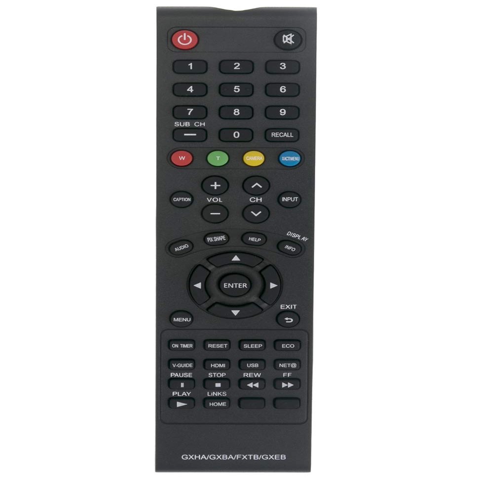 AIDITIYMI GXHA GXBA FXTB GXEB Replacement Remote Control fit for Sanyo LCD LED HDTV GXHADP50843 DP58D33 GXBADS2722 DS27225 DS27425 DS32225 FXTBAVM-2751S CLT1554 CLT2054 DS19310 DS13330 DP55360