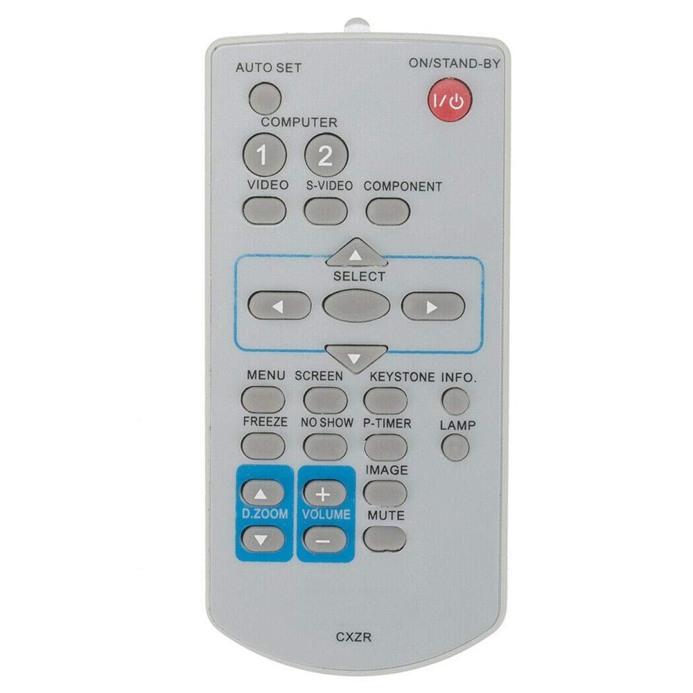 Replacement Remote Control New CXZR Remote for Sanyo Projector PLC-XW200K PLC-XW250 PLC-XU301A PLC-XU106