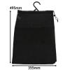 SPARES2GO Universal Drawstring Vacuum Cleaner Accessories Parts Tool Storage Bag, Black, 495mm (H) x 355mm (W), Modern view 3