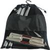 SPARES2GO Universal Drawstring Vacuum Cleaner Accessories Parts Tool Storage Bag, Black, 495mm (H) x 355mm (W), Modern view 4