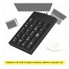 Junluck USB Numeric Keypad Mini Number Keyboard Wired Number Pad with 19Keys Compatible with Android/iOS//8/10, Linux for Laptop Desktop Computer PC Notebook view 3