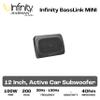 Infinity Basslink Mini - Powered 6x8 underseat subwoofer - Titanium view 3