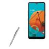 BoxWave Stylus Pen Compatible with LG K51 - FineTouch Capacitive Stylus, Super Precise Stylus Pen - Metallic Silver view 1