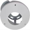 ACTi PMAX-1031 Flush Mount, White for use with Z83 and Z84 Outdoor Zoom Dome Cameras, Made of Sheet Metal/Plastic (ABS) view 1