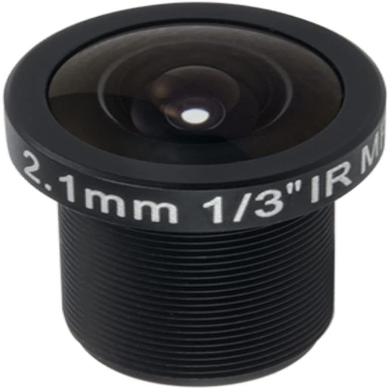 ACTi PLEN-4105 Fixed Focal f2.1mm, Fixed Iris F1.8, Fixed Focus, Day/Night, Megapixel, Board Mount Lens; Designed for use with CCTV Cameras