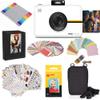 Zink Kodak Step Touch | 13MP Digital Camera & Instant Printer with 3.5 LCD Touchscreen Display, 1080p HD Video (White) Starter Bundle view 1