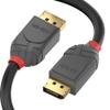 LINDY 36487 15 m DisplayPort 1.1 cable, anthracite line view 1