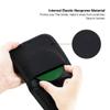 3 Pockets Camera Filter Case for Filter Up to 82mm (fits 82mm 72mm 67mm 62mm 58mm 55mm 52mm 49mm 46mm 43mm 40.5mm 37mm) with Microfiber Cleaning Cloth,Belt Loop Design Compact Lens Filter Pouch Wallet view 4