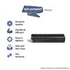 Replacement Part For Proteam Upright Lower air Duct Vacuum Hose # compare to part 104230 view 2