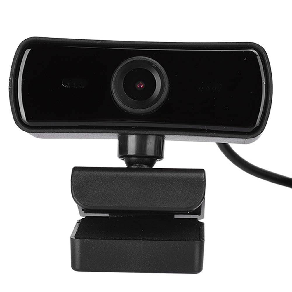 4K Webcam with Built-in Microphone, Widescreen USB Web Camera, Streaming Computer Web Camera for Live Broadcast/Video Conferencing(Black)