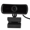 4K Webcam with Built-in Microphone, Widescreen USB Web Camera, Streaming Computer Web Camera for Live Broadcast/Video Conferencing(Black) view 1