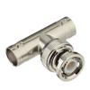 Eightwood BNC Tee Adapter 2-Pack, BNC Male to Dual Female Connector 3 Way Video Splitter for CCTV Security Cameras view 2