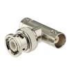 Eightwood BNC Tee Adapter 2-Pack, BNC Male to Dual Female Connector 3 Way Video Splitter for CCTV Security Cameras view 3