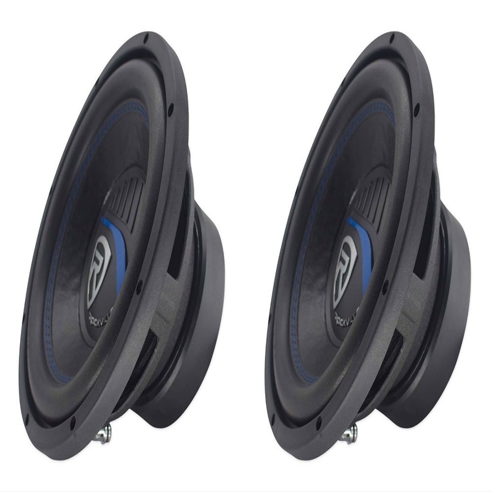 (2) Rockville K5 W10K5S4 10" 1200 Watt 4 Ohm Car Audio Subwoofers CEA Rated Subs