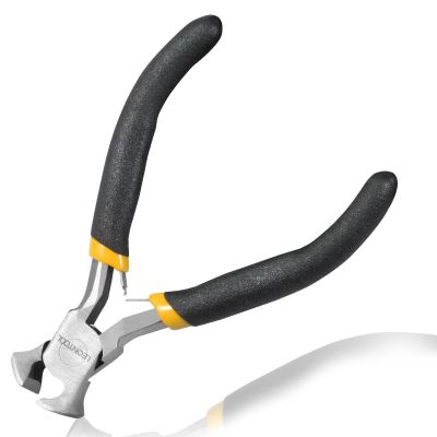 LEONTOOL End Cutting Pliers 4.5-Inch Nail Remover Tool Nail Puller Wire Cutters for Crafts End Nipper Staple Remover