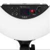 Fotodiox Selfie Starlite Prizmo Edition Vlog Light - 18in RGB Dimmable LED Ring Light for Portrait, Photography, Makeup, YouTube, Live Streaming Video and More view 3