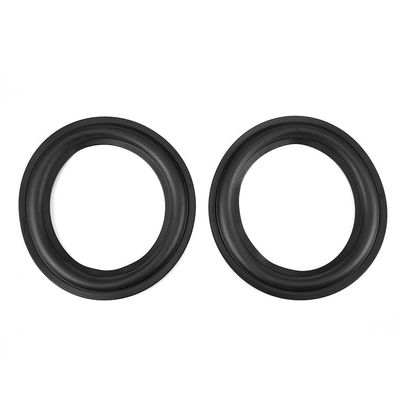 Cuifati 2pcs 6 inch / 156mm Speaker Foam Surround Repair Kit, 156mm Perforated Rubber Rings Replacement Parts Speaker Repair DIY Speaker Surround Repair Rubber Replacement
