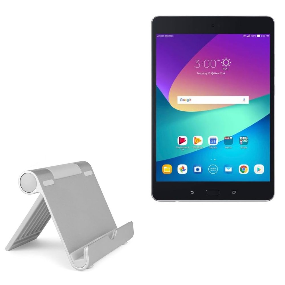 BoxWave Stand and Mount Compatible with ASUS ZenPad Z8 - VersaView Aluminum Stand, Portable, Multi Angle Viewing Sturdy