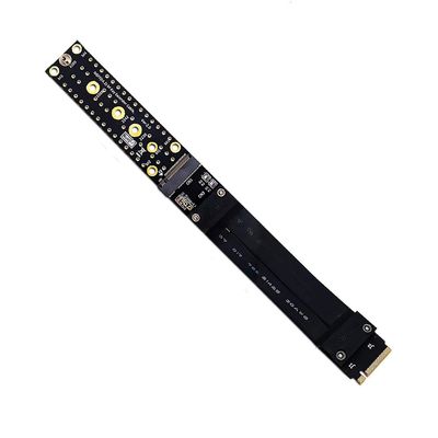 HLT M.2 (NGFF) Key M NVMe SSD Extension Cable Extender PCIe3.0 x4 Full Speed