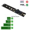 HLT M.2 (NGFF) Key M NVMe SSD Extension Cable Extender PCIe3.0 x4 Full Speed view 2
