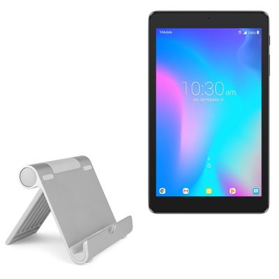 BoxWave Stand and Mount Compatible with Alcatel Joy TAB - VersaView Aluminum Stand, Portable, Multi Angle Viewing Sturdy