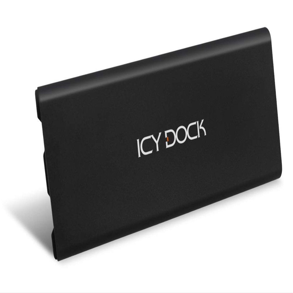 ICY BOX Boitier externe pour SSD M.2 NVMe Icy Dock MB861U31 USB 3.2 Type C (Noir), MB861U31-1M2B