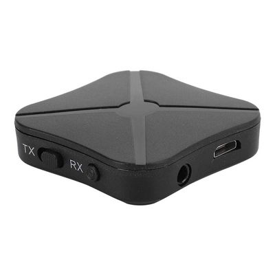 Dpofirs 2 in 1 Bluetooth 5.0 Audio Adapter, Multifunctional Music Receiver Transmitter, Universal Rechargeable Stereo Sound Adapter for Computer, Mobile Phone, Headphones
