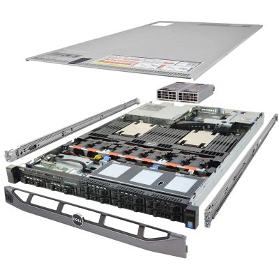 Dell PowerEdge R630 Server 2X E5-2667v3 3.20Ghz 16-Core 192GB RAM 8X 600GB 15K (Renewed)