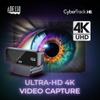 Adesso Cybertrack H6 4K Ultra HD USB Webcam with Built-in Dual Microphone & Privacy Shutter Cover, Black view 3