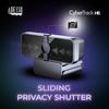 Adesso Cybertrack H6 4K Ultra HD USB Webcam with Built-in Dual Microphone & Privacy Shutter Cover, Black view 4