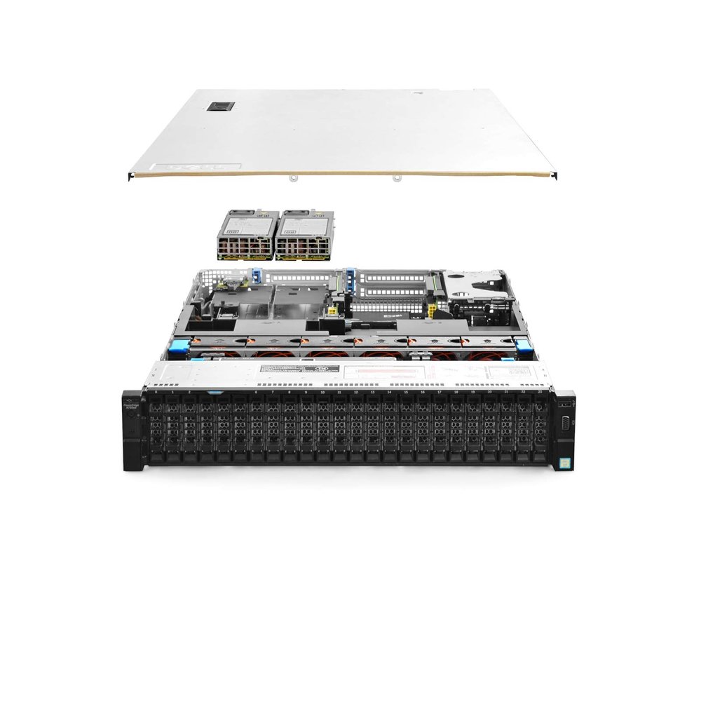 Dell PowerEdge R730xd 24B Server E5-2690v4 2.60Ghz 14-Core 128GB RAM Enterprise (Renewed)