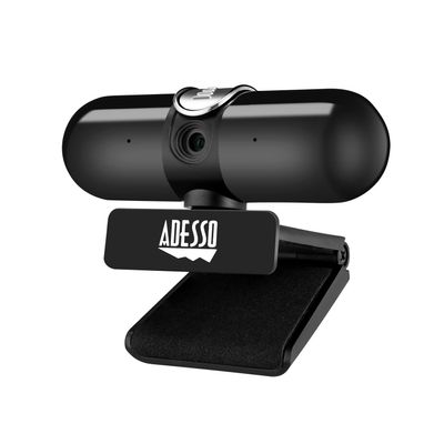 Adesso CyberTrack H7 2K Webcam with Microphone Autofocus Software Control & Privacy Cover USB QHD Computer Web Camera Plug and Play for Zoom/Skype/Teams Conferencing and Video Calling
