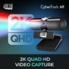 Adesso CyberTrack H7 2K Webcam with Microphone Autofocus Software Control & Privacy Cover USB QHD Computer Web Camera Plug and Play for Zoom/Skype/Teams Conferencing and Video Calling view 3