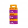 3 x Kodak Gold 200 ISO 36 Exposures, 35-mm Reel Photo Films Colour. view 2