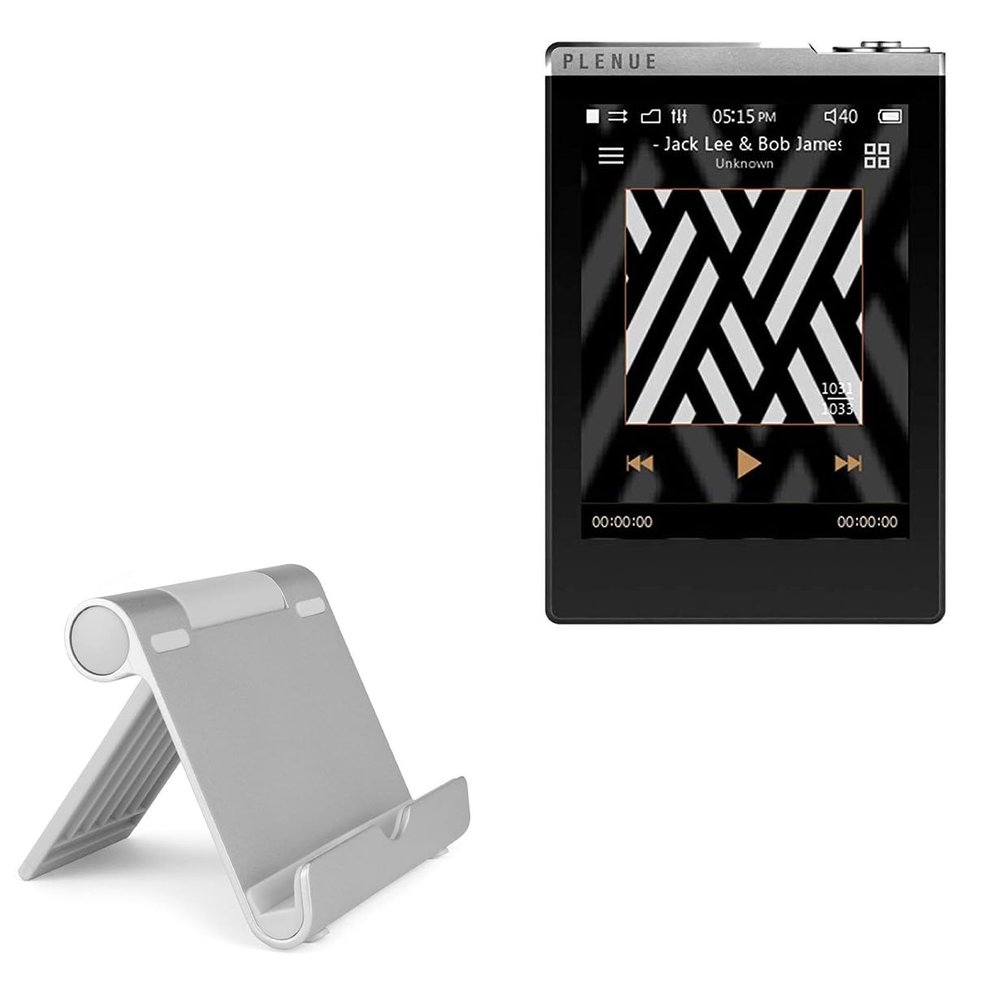 BoxWave Stand and Mount Compatible with Cowon Plenue D - VersaView Aluminum Stand, Portable, Multi Angle Viewing Sturdy