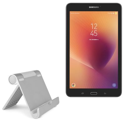 BoxWave Stand and Mount Compatible with Samsung Galaxy Tab E (8.0) - VersaView Aluminum Stand, Portable, Multi Angle Viewing Sturdy