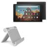 BoxWave Stand and Mount Compatible with Amazon Fire HD 10 (9th Gen 2019) - VersaView Aluminum Stand, Portable, Multi Angle Viewing Sturdy view 1