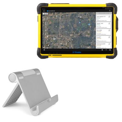 BoxWave Stand and Mount Compatible with Trimble T10 - VersaView Aluminum Stand, Portable, Multi Angle Viewing Sturdy