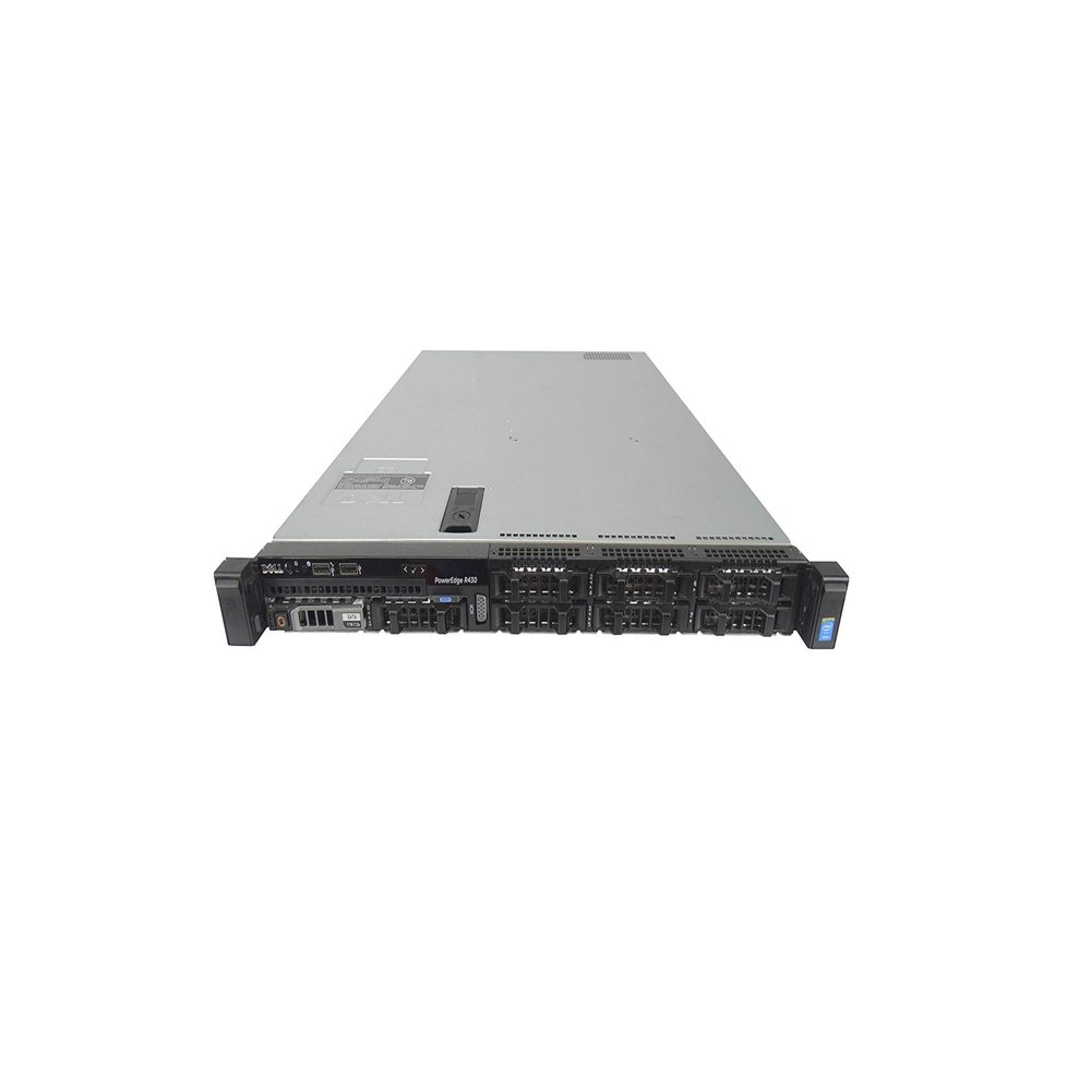 Dell PowerEdge R430 8 Bay SFF 1U Server, 2X Intel Xeon E5-2667 V4 3.2GHz 8C, 32GB DDR4, 4X 960GB SSDs, PERC H730, iDRAC 8 Express, 2X 550W PSUs, Rails (Renewed)