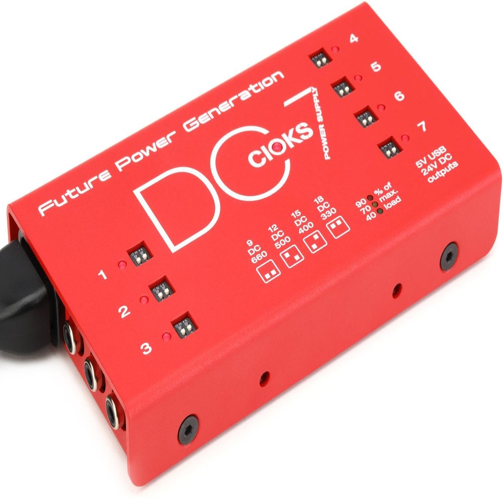 CIOKS DC7 Pedal Power Supply - Red