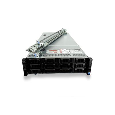 Dell PowerEdge R730xd 12-Bay LFF 2U Server with 2X Rear Flex Bays, 2X E5-2620 V4 2.1GHz 8 Core, 64GB DDR4 RAM, PERC H730, 4X 3TB 7.2K SATA 6Gbps 3.5 Drives, 2X 10GbE, Rails (Renewed)