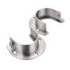OwnMy 4 Packs Closet Rod End Supports Brackets 1-1/2" Diameter, Silver view 3